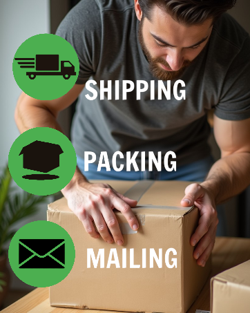 SSCDesigns Heavy Duty Packing Tape Clear Strong Shipping Packaging Sealing Moving Boxes Office