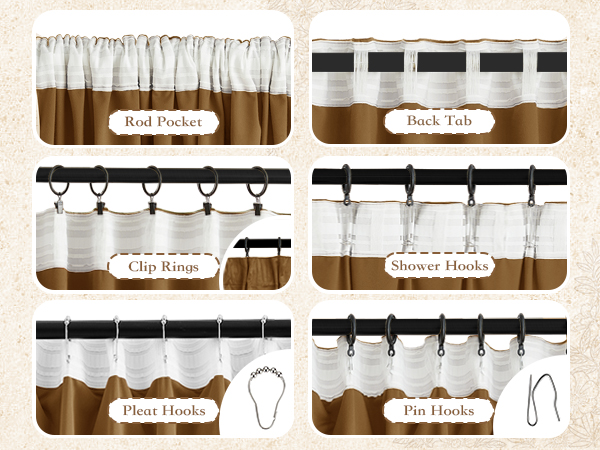 Gold Brown Velvet Curtains