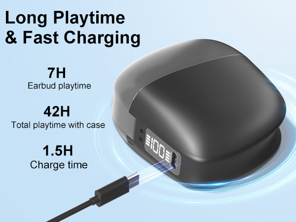 wireless earbuds with case