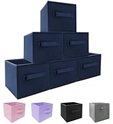 EBIGIC Small Storage Bins,Collapsible Fabric Storage Organizer 9.0