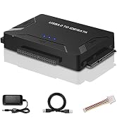 EYOOLD USB 3.0 to SATA IDE Adapter, Hard Drive Reader External Ultra Recovery Converter Compatibl...