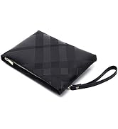 FSD.WG Mens Clutch Bag Man Purse Handbag 12 inches Large Hand Bag Big Clutch Wallet