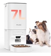 Automatic Cat Feeder with Camera - 5G WiFi Cat Food Dispenser with Night Vision, 7L Dog Feeder Au...