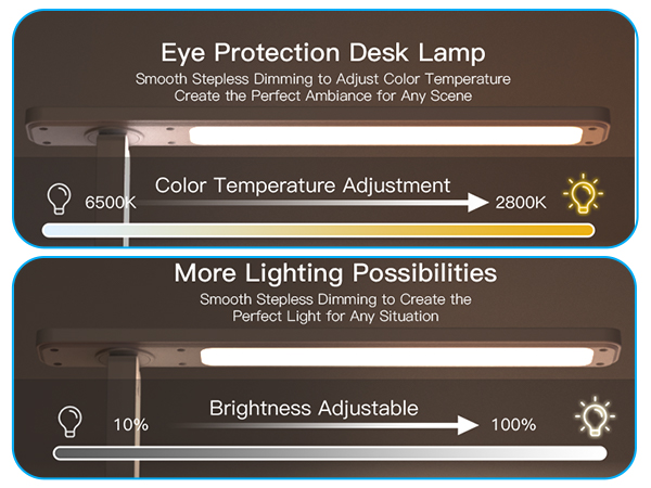 Touch Control 4 Color Modes 5 Brightness Levels