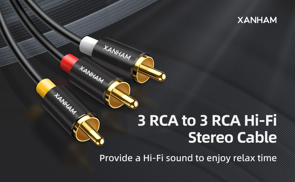 3RCA Male to Male A+ 01