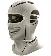 Mech-Style Ski & Motorcycle Mask-Helmet Balaclava,Full Face with Vent Holes | Nose-mouth vent hol...