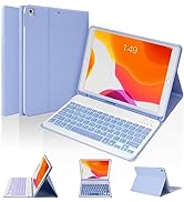 LAMA 7 Colors Backlit Keyboard Case for iPad 10.2" 9th 8th 7th Generation, Detachable Bluetooth K...