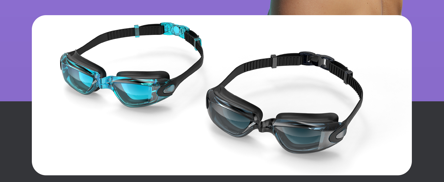 2 Pack swim goggles