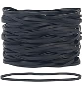 Foshine-Rubber bands large, Black rubber band 8 inch 45 Pack Elastics Bands Long rubber bands for...