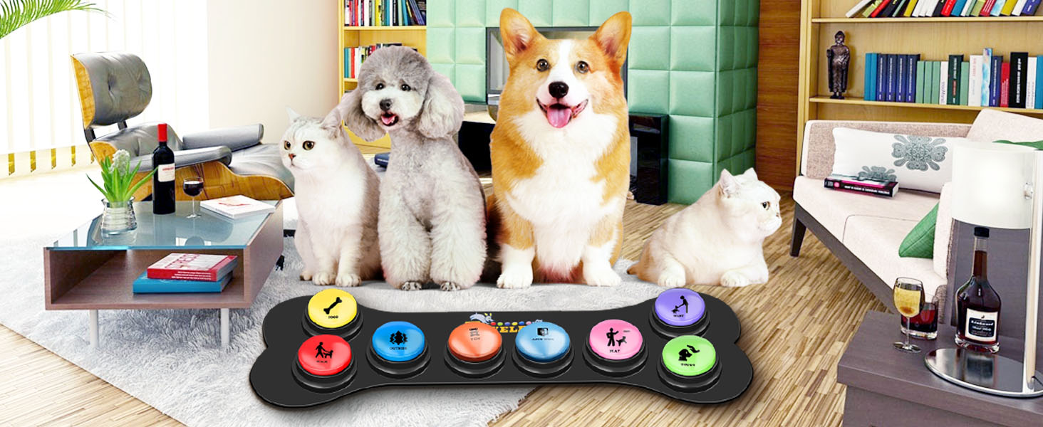 Dog talk button set