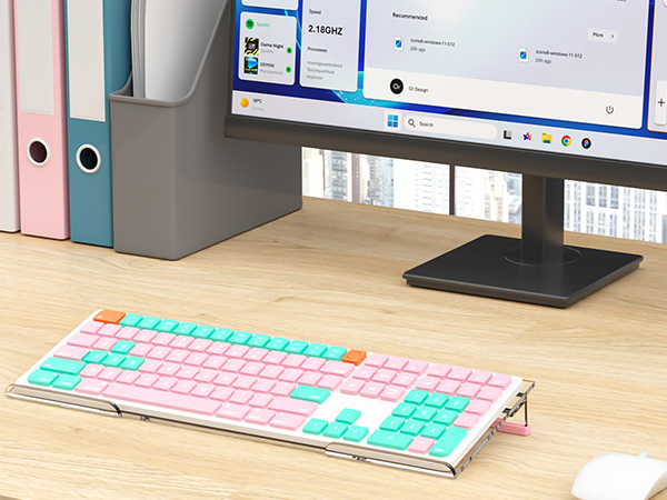 adjustable computer keyboard holder for desk
