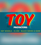 Protective display cases for toys such as G.I Joe, Hot-wheels, Star Wars & more!
