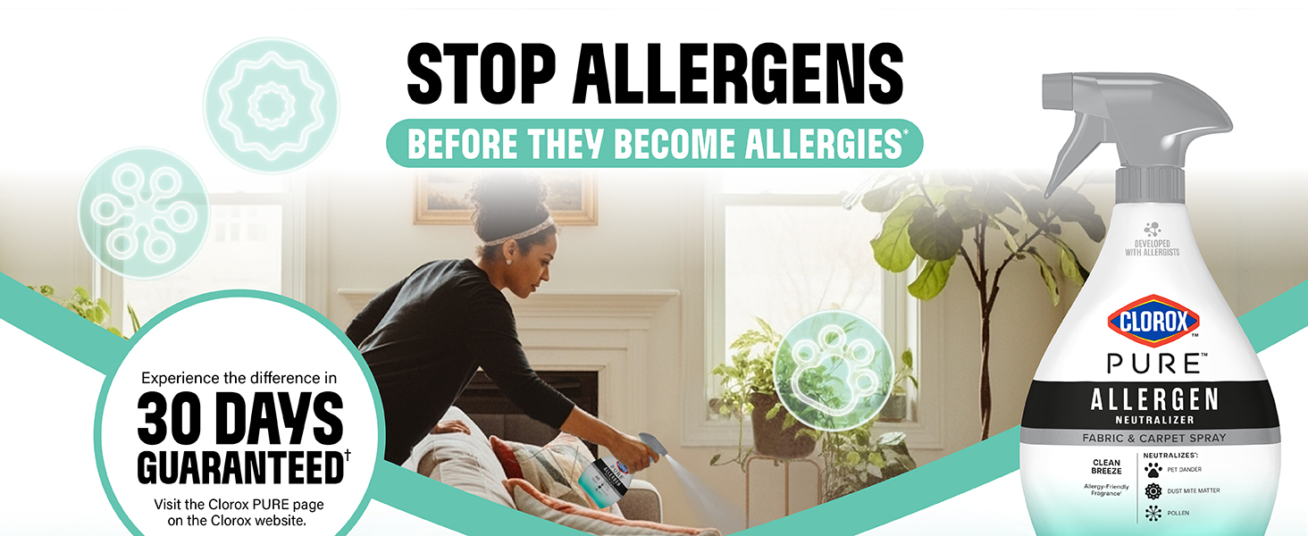 PURE Fabric & Carpet spray Stop allergens
