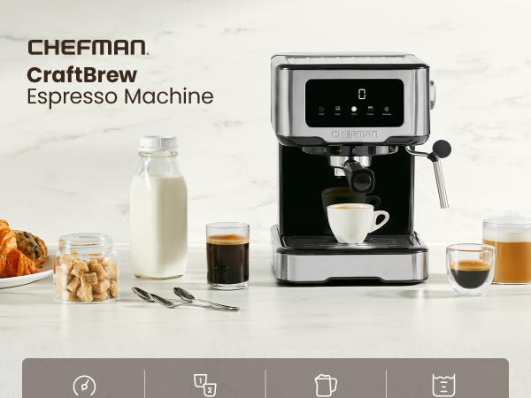 Chefman CraftBrew Espresso Machine