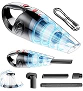 YFIXQNSU Cordless Hand Held Vacuum Cleaner Rechargeable - Portable Handheld Vcauum Lightweight & ...