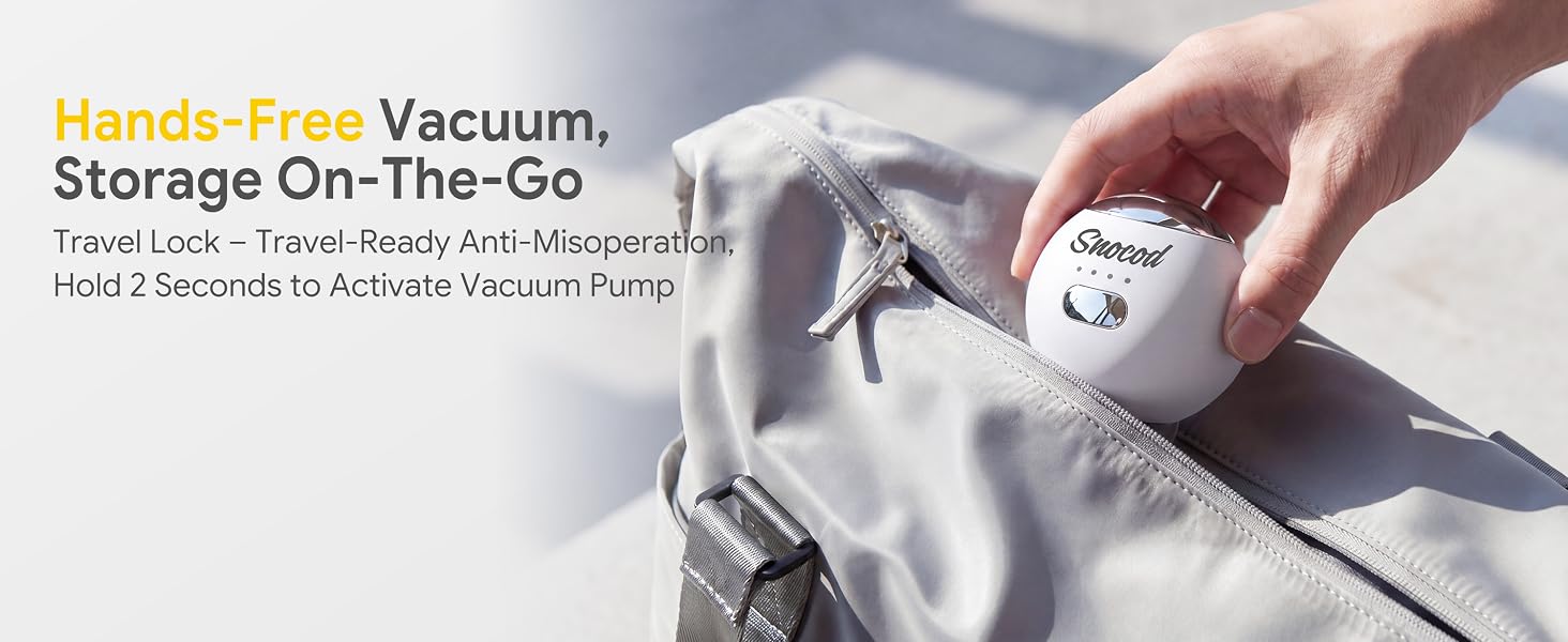 vacuum travel bags with pump
