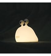 Uonlytech Cartoon Night Light Slug Silicone Bedside Sleeping Decorative Desktop Light Table Lamp ...