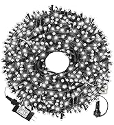 XTF2015 105ft 300 LED Christmas String Lights, End-to-End Plug 8 Modes - UL Certified - Outdoor I...