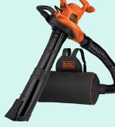 BLACK+DECKER Leaf Blower, Leaf Vacuum and Mulcher 3 in 1, Backpack Blowers for Lawn Care,250 mph ...