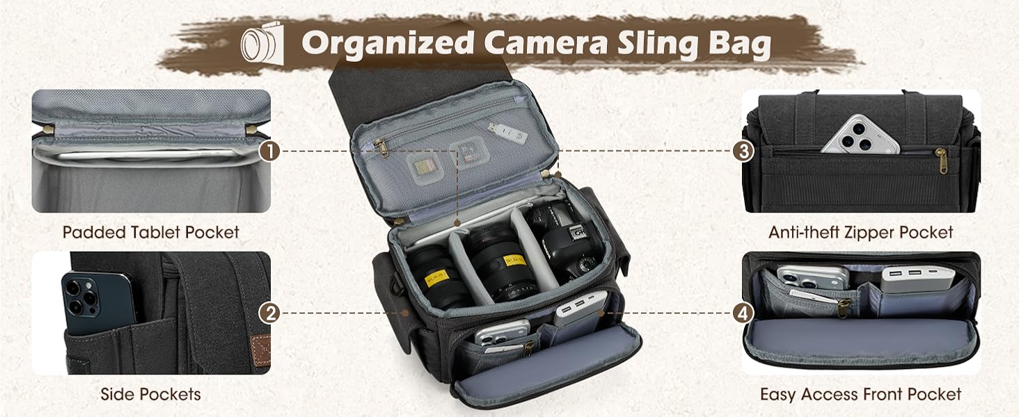 camera shoulder bag