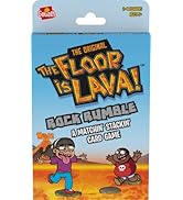 Goliath The Original The Floor is Lava! Rock Rumble Card Game - Matching Stacking Card Game 2-4 P...