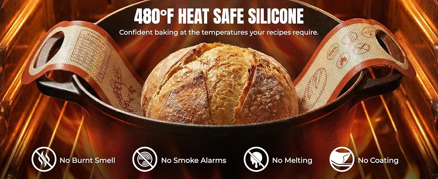 Confident baking at the temperatures your recipes require.