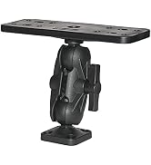 Scotty 0163 Ball-Mount Fish Finder and Universal Mounting Plate , Black , Large