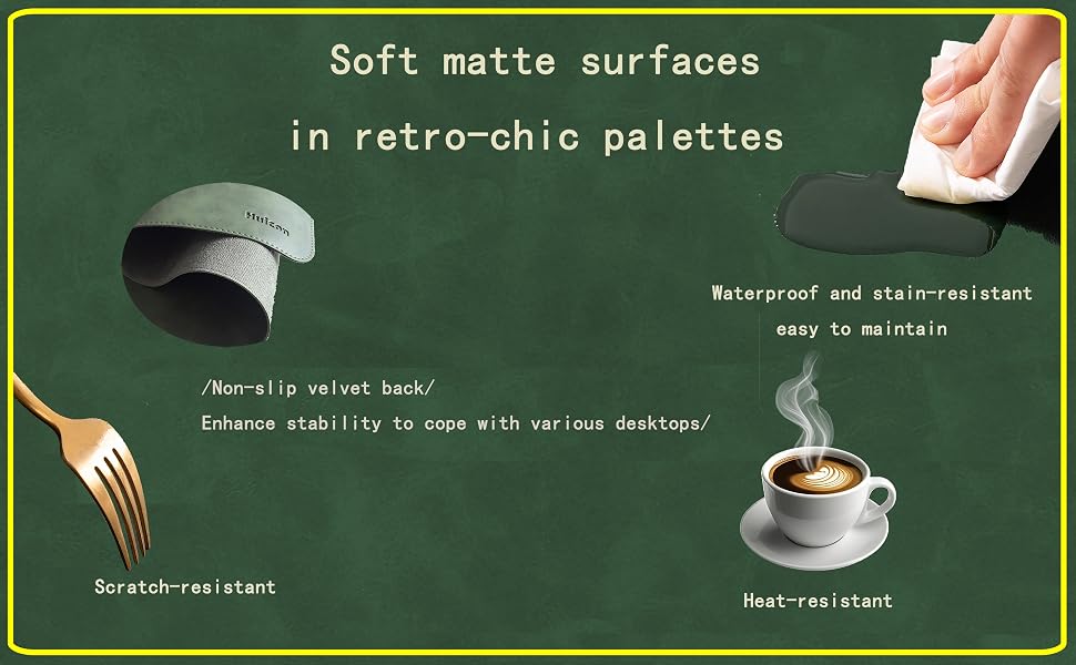 soft matte surfaces