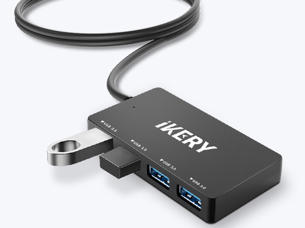 IKERY 4-in-1 USB 3.0 Hubs