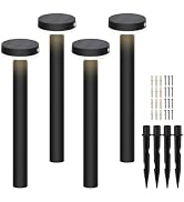 VerLuce - Solar Powered Landscape LED Lamps - Pathway Lights - PIR Sensor & Two Lighting Modes - ...