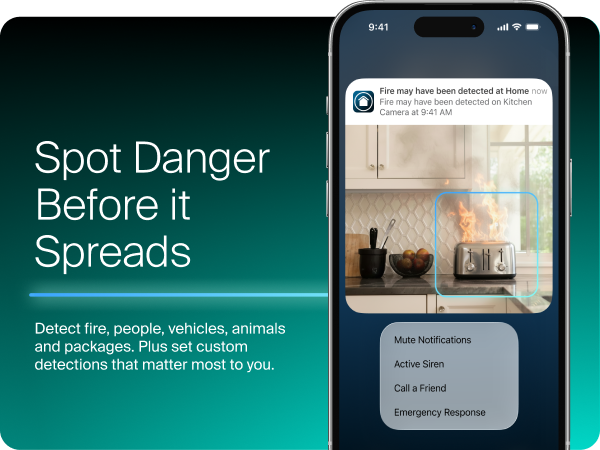 Arlo Secure Early Warning System Smart Detection Fire Detection