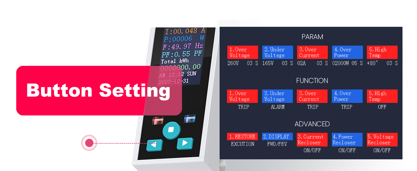 Button setting
