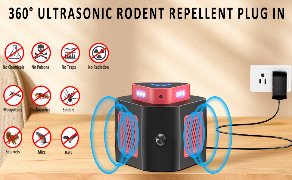 ultrasonic rodent repellent