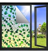 SOMWISE IceShield Window Tint for Home,UV Blocking, Day & Night Privacy,Heat Insulation, Anti-Gla...