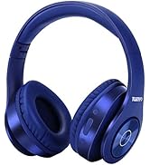 TUINYO Bluetooth Headphones Wireless, Over Ear Stereo Wireless Headset 40H Playtime with deep bas...