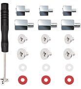 Bemaka M.2 SSD Mounting Screws Kit, M.2 Motherboard Standoffs and Screws, Motherboard Screws M.2 ...