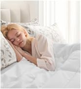 ACCURATEX Lightweight Duvet Insert Queen Size - Summer Bedding Comforters - 250GSM Filled Duvet -...