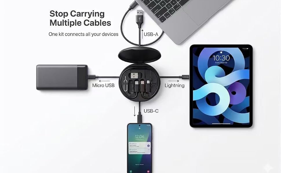 stop carry multiple cables