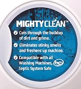 Washing Machine Cleaner Tablets 24 Pack - 1 Year Supply Washer Machine Cleaner Tablets, Septic Sa...