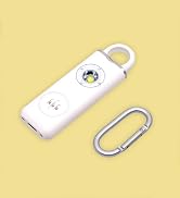 Personal Safety Keychain for Women, Kids, Elderly. Best alarm for female, girls, college girls