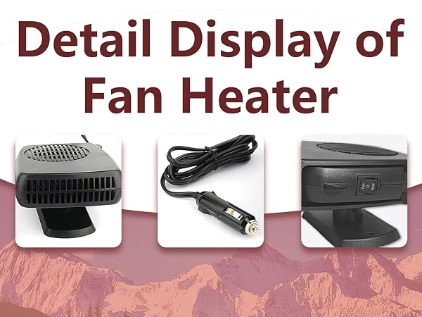 portable car heater