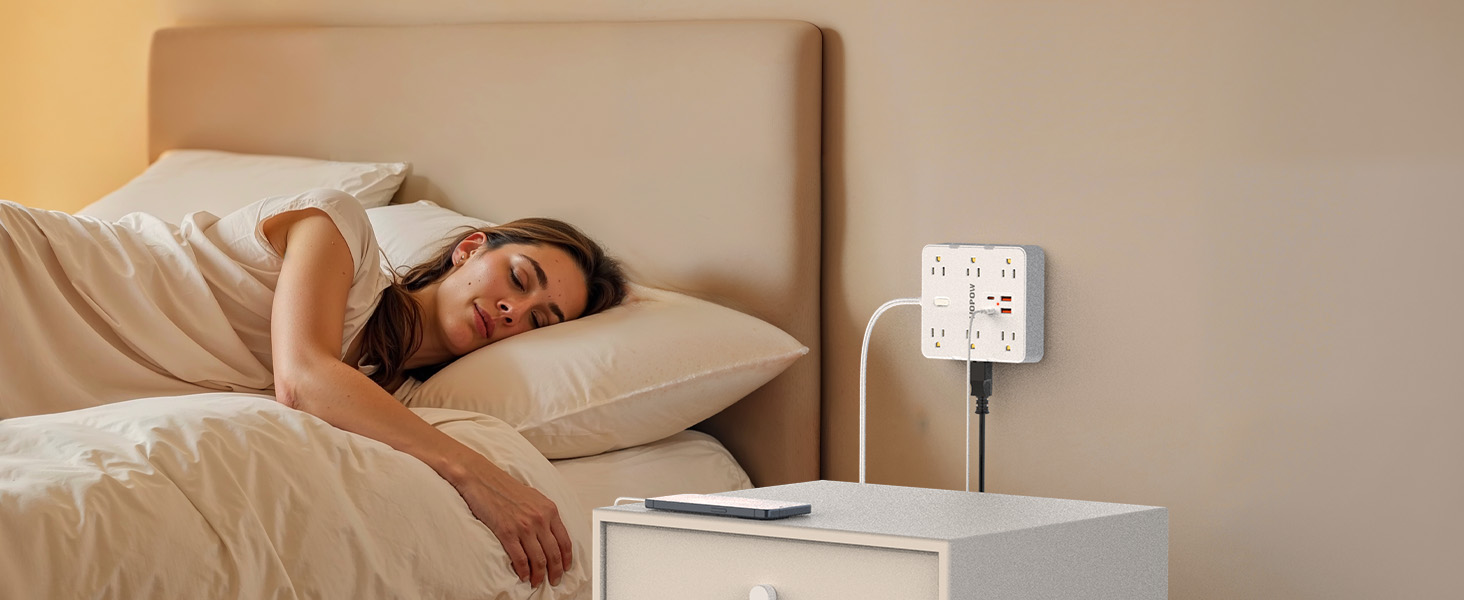two prong to three prong power strip