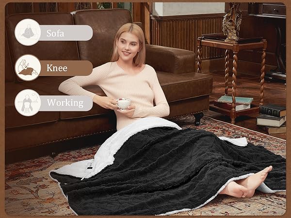 Heated Electric Blanket Heating throw