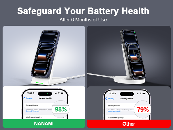 magnetic wireless charging dock