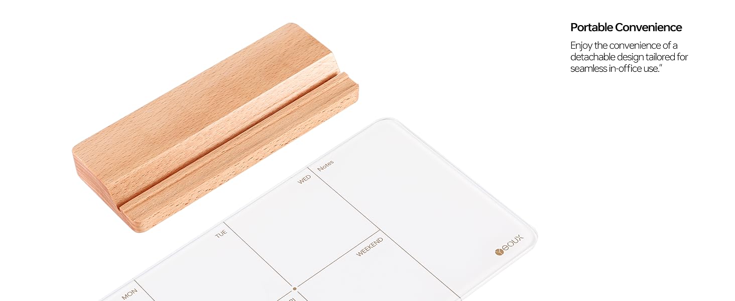 Desk weekly whiteboard, weekly to do planner dry erase for desktop -YX210503