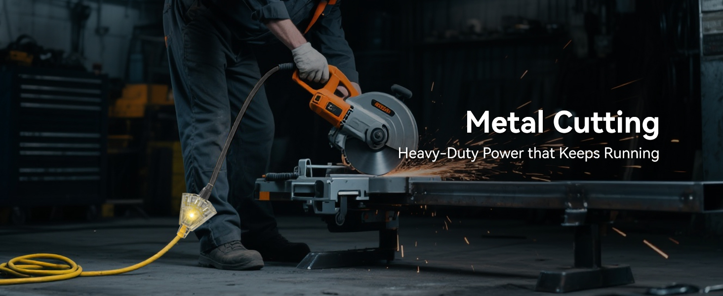 Metal Cutting-Heavy-Duty Power that Keeps Running