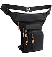 Thigh Bag for Women & Men - Waterproof Crossbody Fanny Pack with Adjustable Straps, Outdoor Leg B...