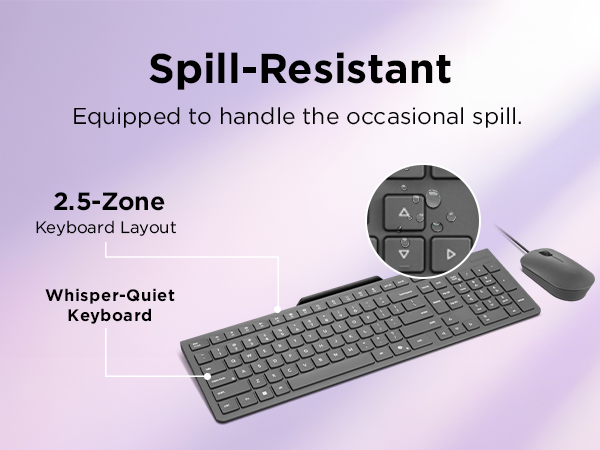 Spill-Resistant