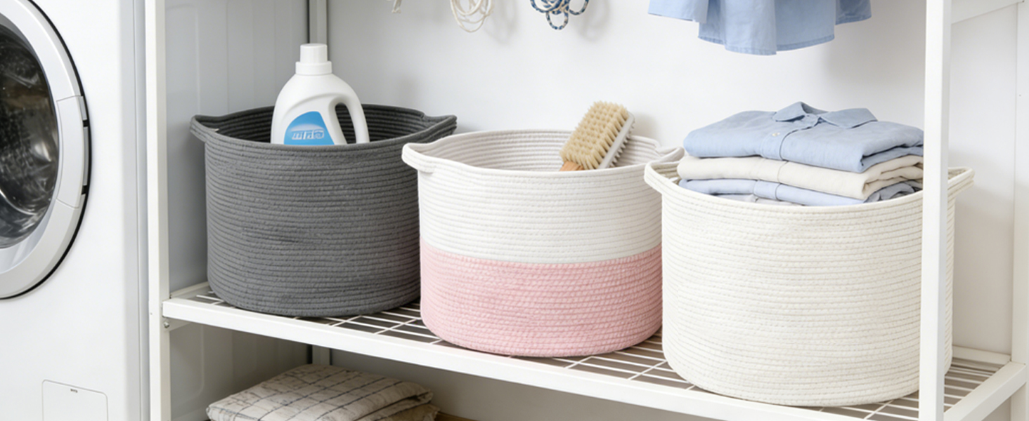 Large Baskets for Organizing