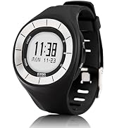 EZON Men's Digital Watch,Step Counter for Walking,Waterproof Pedometer Watches with Calories Stop...